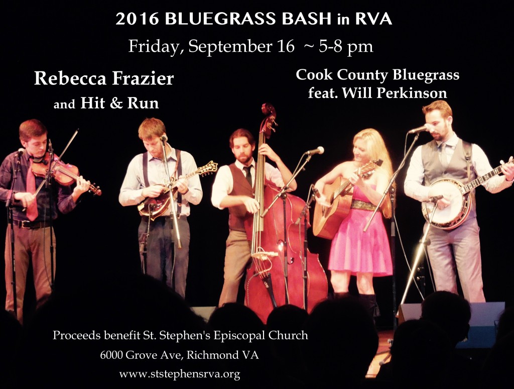 Bluegrass Bash 2016 flyer