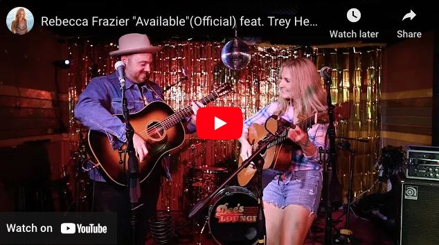 Rebecca Frazier "Available" Official Video